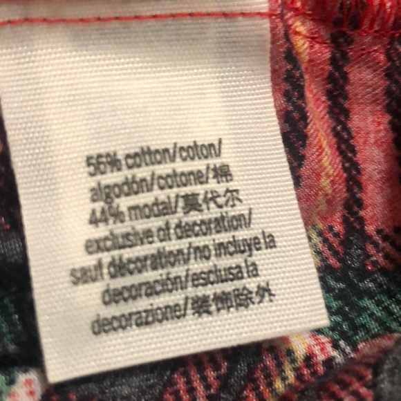 Pink pajama top size small - Picture 3 of 3